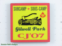Click to enlarge CJ'07 Gilwell Park Subcamp Magnet